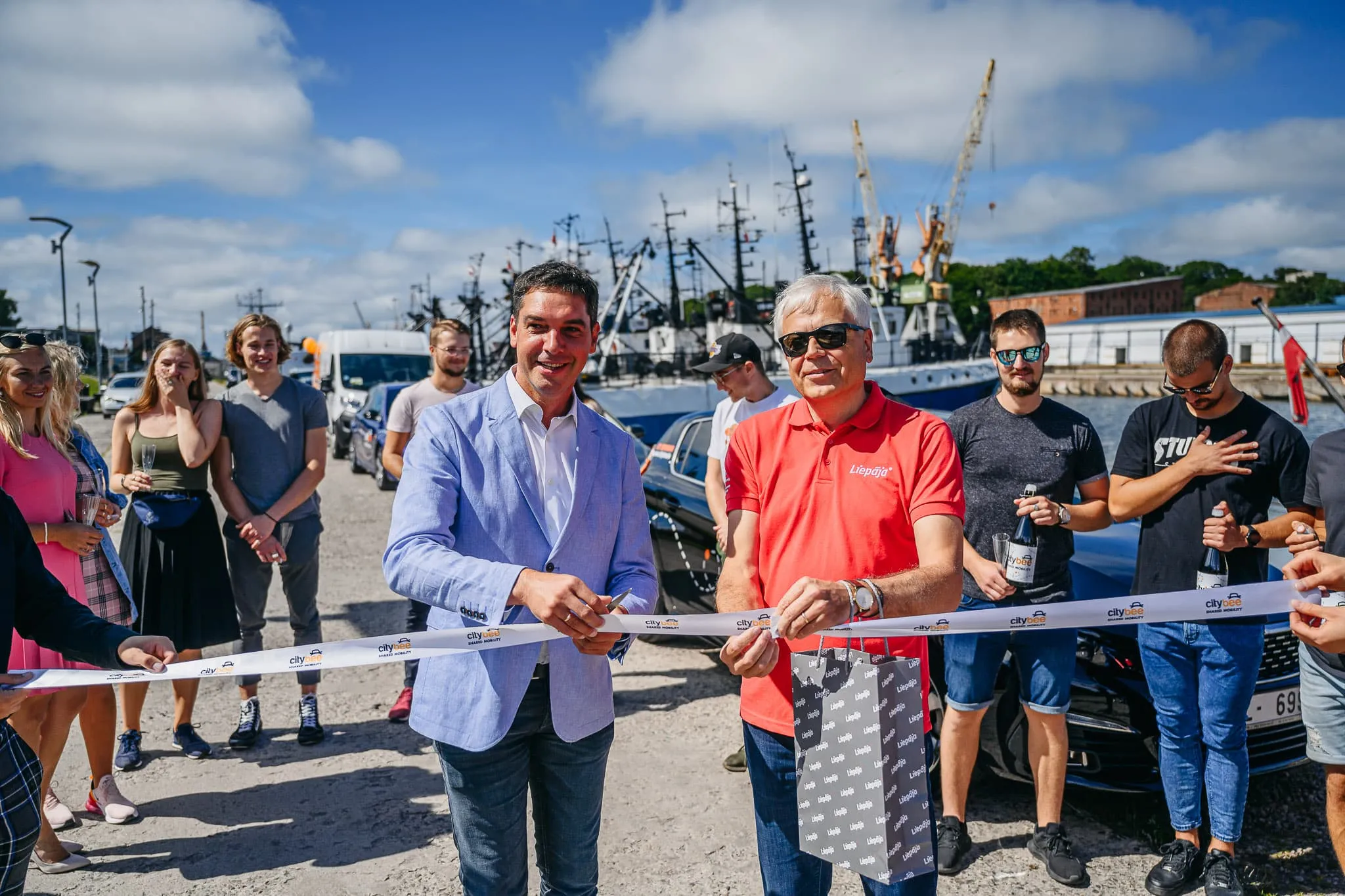 liepāja, ostas pilsēta, mērs, atklāšana